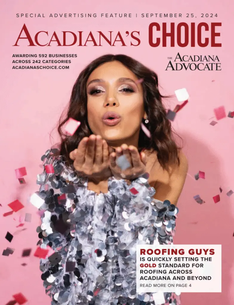 Acadiana's Choice September 25, 2024 cover of The Acadiana Advocate